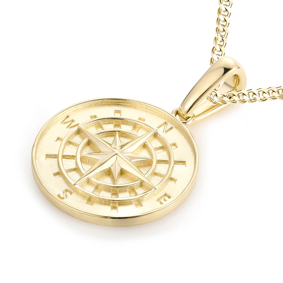 Gold Filled North Star Compass Necklace – elementsbykristina